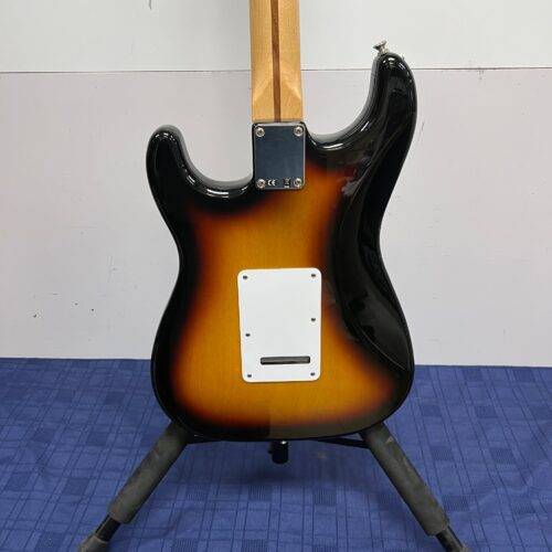 Used Fender Strat Stratocaster HSS Electric Guitar Made in Mexico 2008 Sunburst - Image 17