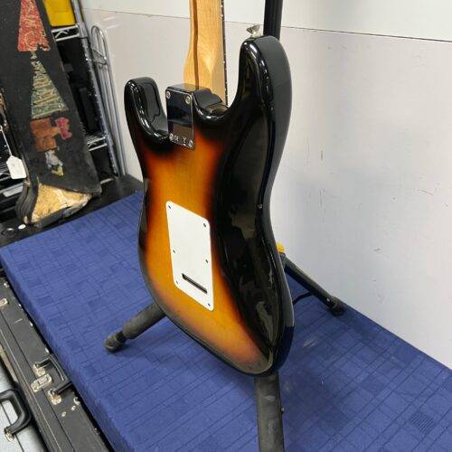 Used Fender Strat Stratocaster HSS Electric Guitar Made in Mexico 2008 Sunburst - Image 21