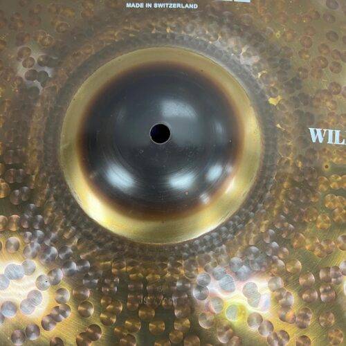 Used Paiste Rude 17" Wild Crash Cymbal 1380 Grams Made in Switzerland - Image 3