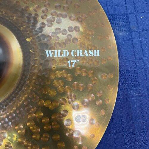 Used Paiste Rude 17" Wild Crash Cymbal 1380 Grams Made in Switzerland - Image 4