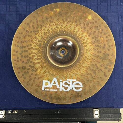 Used Paiste Rude 17" Wild Crash Cymbal 1380 Grams Made in Switzerland - Image 8