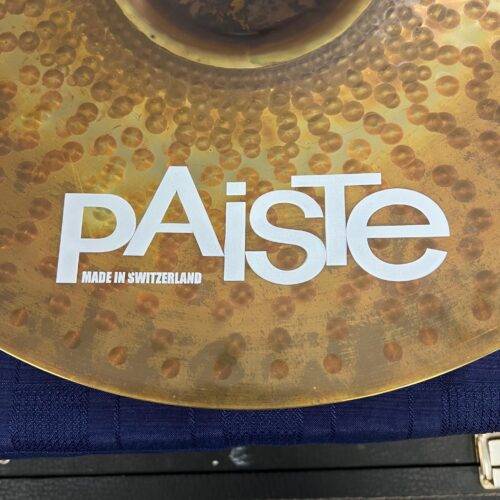 Used Paiste Rude 17" Wild Crash Cymbal 1380 Grams Made in Switzerland - Image 10