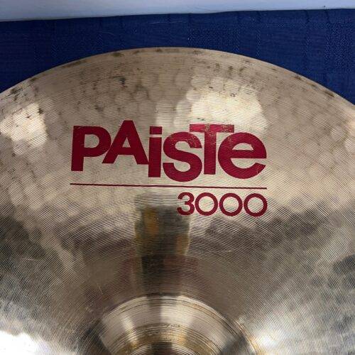 Used Paiste 3000 Reflector 18" Power Crash Cymbal Made in Switzerland 1626 grams - Image 2