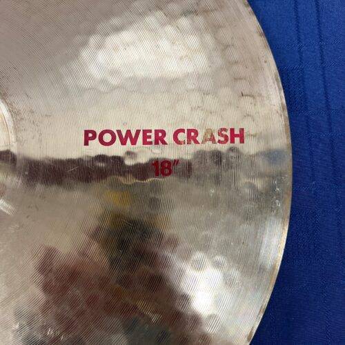 Used Paiste 3000 Reflector 18" Power Crash Cymbal Made in Switzerland 1626 grams - Image 5