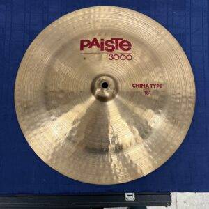 Used Paiste 3000 18" China Type Cymbal Made in Switzerland 1310 grams