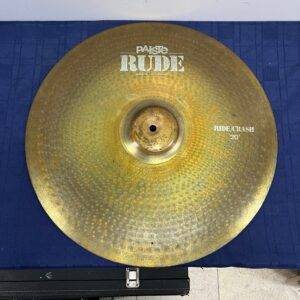 Used Paiste Rude 20" Crash Ride Cymbal 2360 grams Made in Switzerland