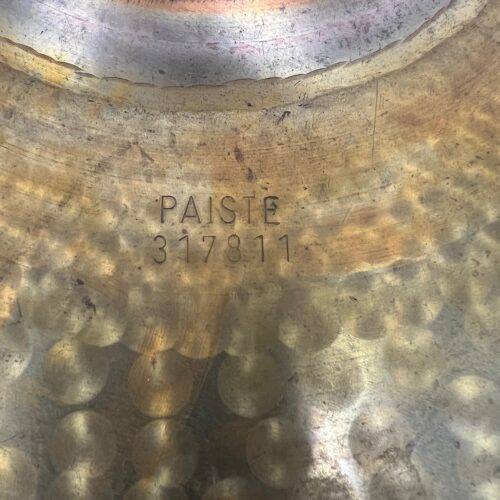 Used Paiste Rude 20" Crash Ride Cymbal 2360 grams Made in Switzerland - Image 5