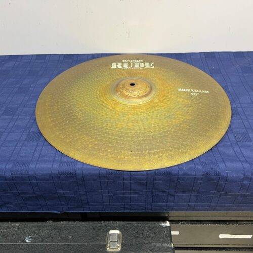 Used Paiste Rude 20" Crash Ride Cymbal 2360 grams Made in Switzerland - Image 6