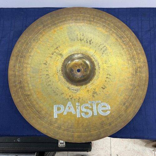 Used Paiste Rude 20" Crash Ride Cymbal 2360 grams Made in Switzerland - Image 7