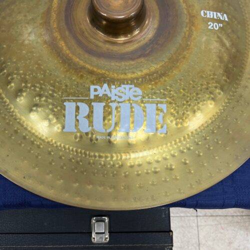 Used Paiste 2002 Rude 20" China Cymbal 1986 grams Made in Switzerland - Image 5