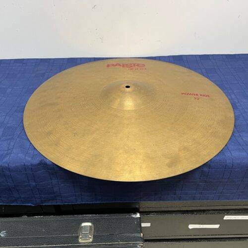 Used Paiste 3000 22" Power Ride Cymbal 3626 grams Made in Switzerland - Image 6