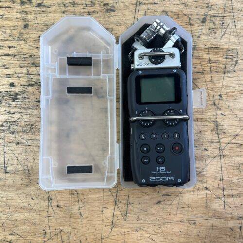 Used Zoom H5 Handy Portable Digital Recorder with Case