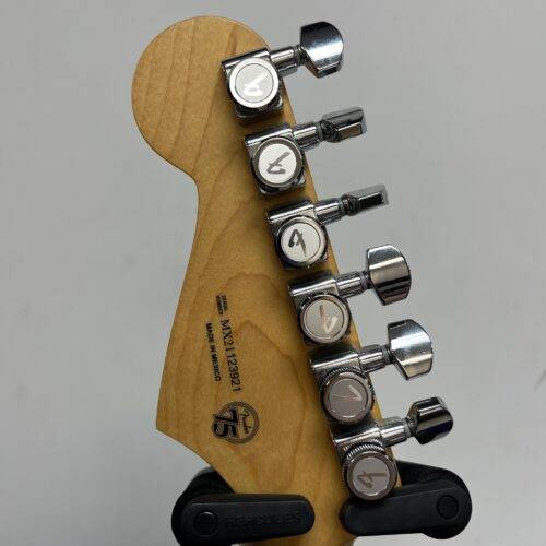 Used Fender Strat Stratocaster Electric Guitar Made in Mexico 2021 75th Anniversary Polar White - Image 16