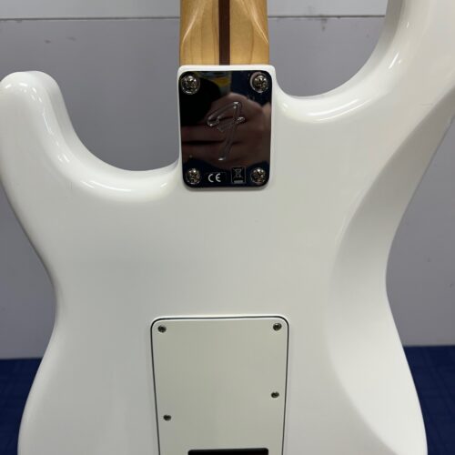 Used Fender Strat Stratocaster Electric Guitar Made in Mexico 2021 75th Anniversary Polar White - Image 21