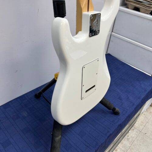 Used Fender Strat Stratocaster Electric Guitar Made in Mexico 2021 75th Anniversary Polar White - Image 23