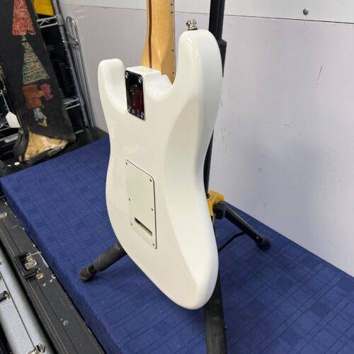Used Fender Strat Stratocaster Electric Guitar Made in Mexico 2021 75th Anniversary Polar White - Image 24