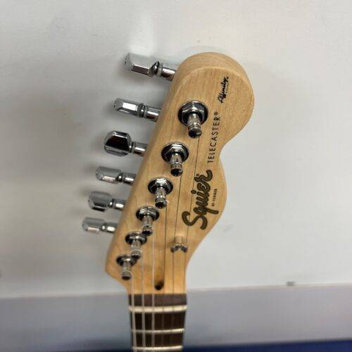 Used Squier Tele Telecaster Electric Guitar Affinity 2020 Race Green - Image 2