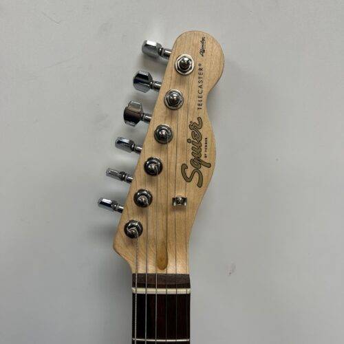 Used Squier Tele Telecaster Electric Guitar Affinity 2020 Race Green - Image 3