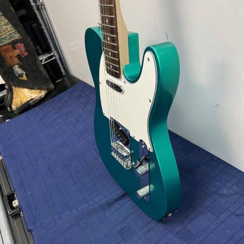 Used Squier Tele Telecaster Electric Guitar Affinity 2020 Race Green - Image 10