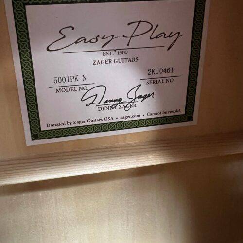 Used Zager Easy Play 5001PK N Acoustic Guitar - Image 9