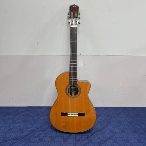 Used Cordoba Fusion Series Orchestra CE Natural Acoustic Electric Classical Nylon String Guitar with Hardshell Case - Image 2