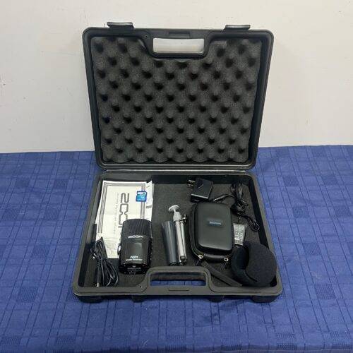 Used Zoom H2n Next Handy Portable Digital Recorder with Case and Accessories