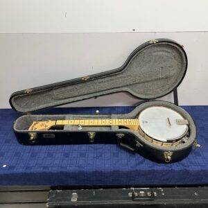 Used Deering Goodtime Open Back 5-String Banjo with Case Made in the USA