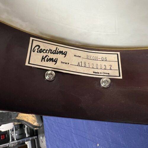 Used Recording King RKOH-06 5-String Open Back Banjo - Image 15