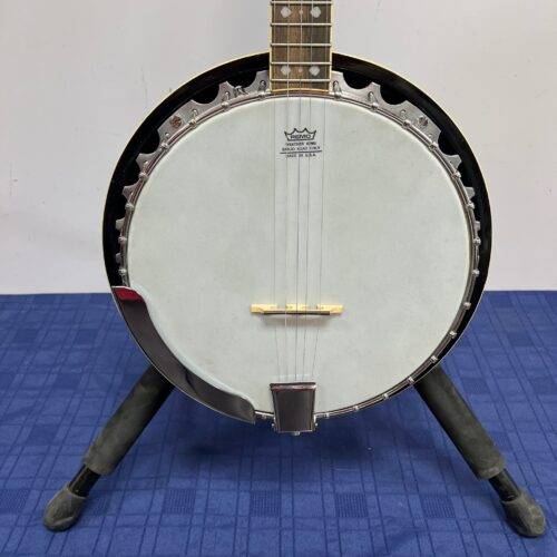 Used Fender 5-String Banjo with Resonator Made in Korea - Image 6