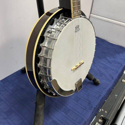 Used Fender 5-String Banjo with Resonator Made in Korea - Image 9