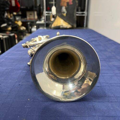 Used Andreas Eastman Silver Bb Cornet with Gard Gig Bag Just Serviced - Image 6
