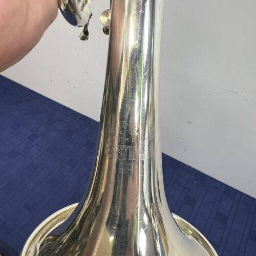 Used Andreas Eastman Silver Bb Cornet with Gard Gig Bag Just Serviced - Image 7