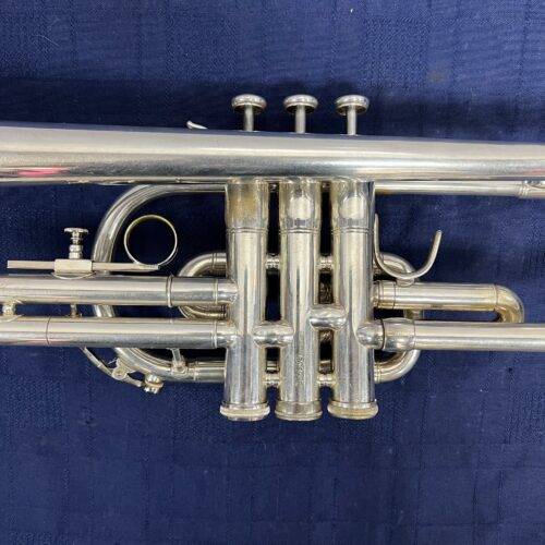 Used Andreas Eastman Silver Bb Cornet with Gard Gig Bag Just Serviced - Image 10
