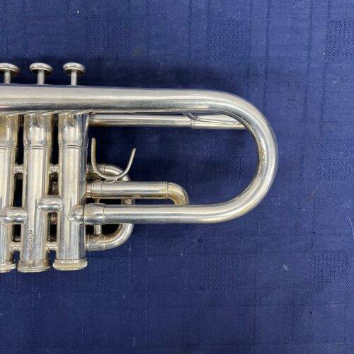 Used Andreas Eastman Silver Bb Cornet with Gard Gig Bag Just Serviced - Image 11