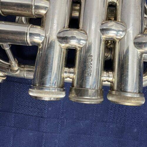 Used Andreas Eastman Silver Bb Cornet with Gard Gig Bag Just Serviced - Image 13