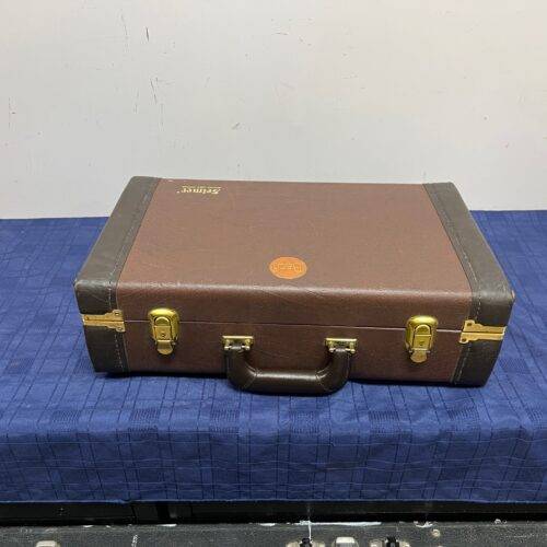 Used Selmer Bach USA Wood Bb Cornet Case Very Good Condition