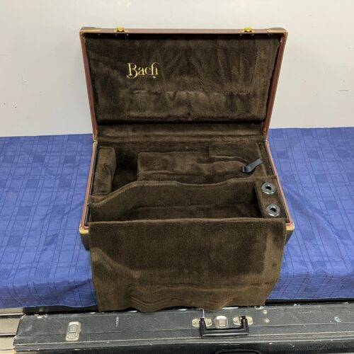 Used Selmer Bach USA Wood Bb Cornet Case Very Good Condition - Image 2