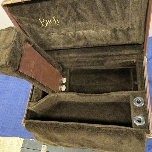Used Selmer Bach USA Wood Bb Cornet Case Very Good Condition - Image 4