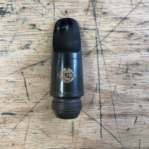Vintage Selmer Paris Scroll E Facing Hard Rubber Soprano Sax Saxophone Mouthpiece
