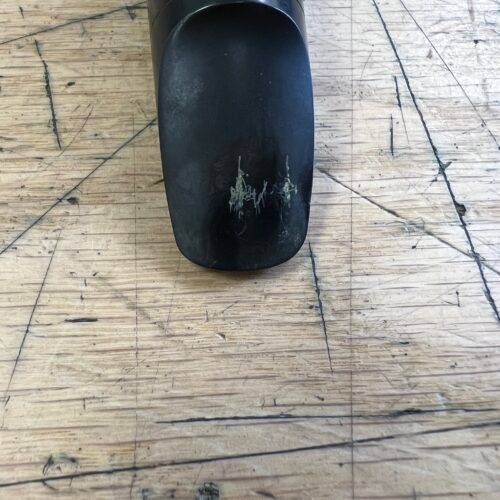 Vintage Selmer Paris Scroll E Facing Hard Rubber Soprano Sax Saxophone Mouthpiece - Image 5