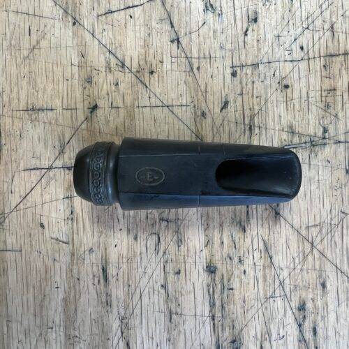 Vintage Selmer Paris Scroll E Facing Hard Rubber Soprano Sax Saxophone Mouthpiece - Image 8