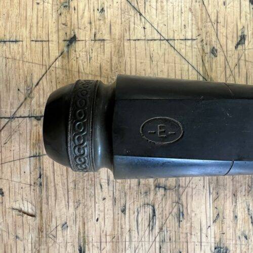 Vintage Selmer Paris Scroll E Facing Hard Rubber Soprano Sax Saxophone Mouthpiece - Image 9