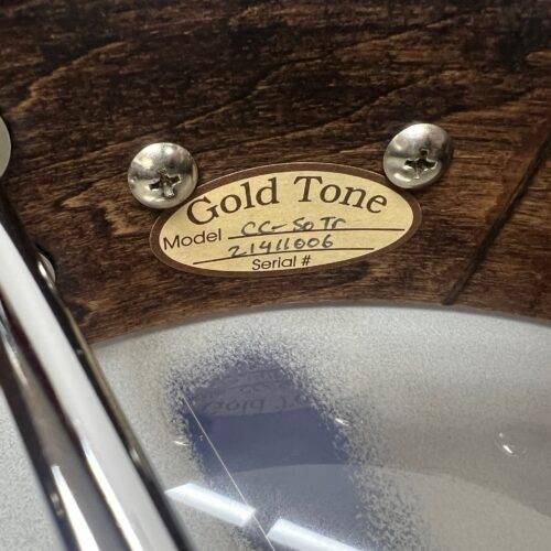 Used Gold Tone CC-50TR Short Scale Traveler Open Back 5- String Banjo - Image 15