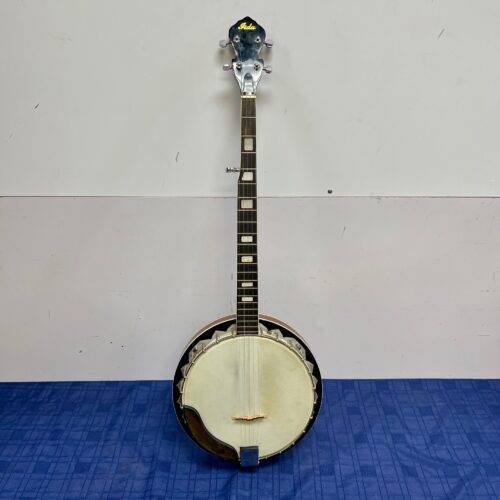 Vintage Iida 5-String Banjo with Resonator Made in Japan