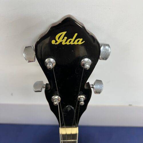 Vintage Iida 5-String Banjo with Resonator Made in Japan - Image 2