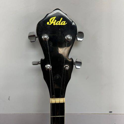 Vintage Iida 5-String Banjo with Resonator Made in Japan - Image 3