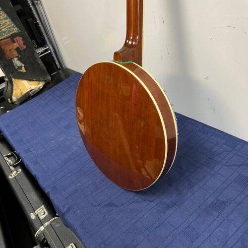 Vintage Iida 5-String Banjo with Resonator Made in Japan - Image 17