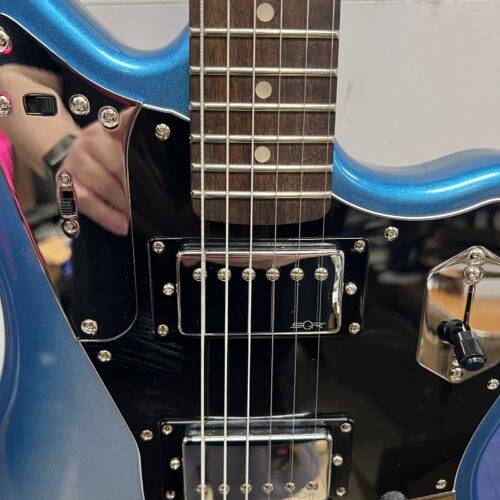 Used Squier Contemporary Jaguar Electric Guitar Sky Burst Metallic 2023 - Image 7