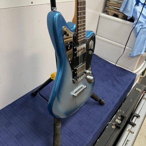 Used Squier Contemporary Jaguar Electric Guitar Sky Burst Metallic 2023 - Image 9