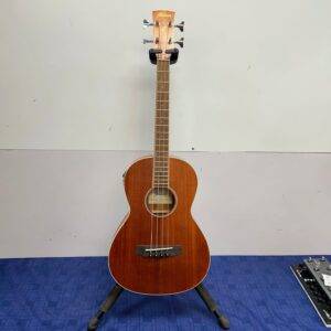 Used Ibanez PNB14E-OPN Acoustic Electric Bass Guitar Open Pore Natural